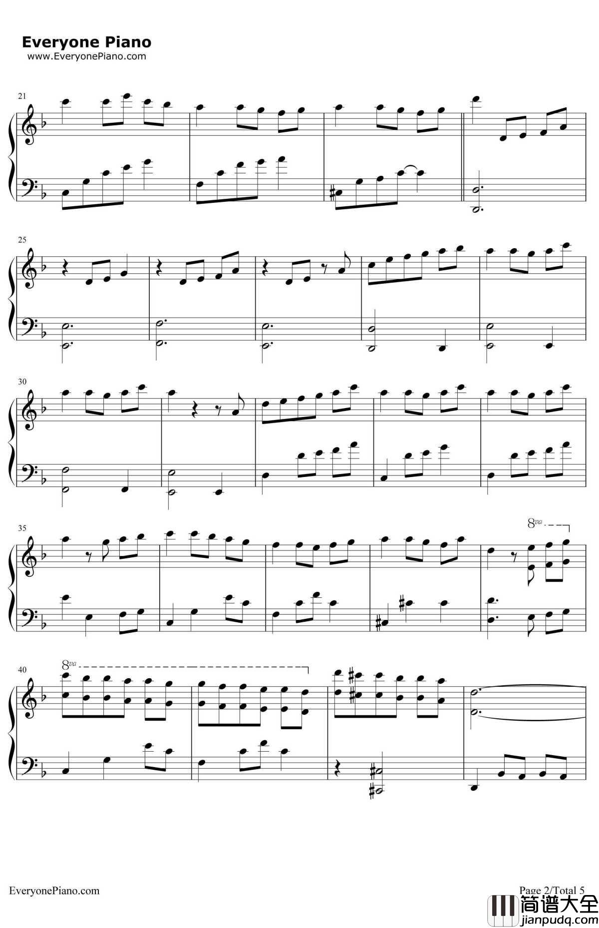 忘却的悲伤钢琴谱_理查德_克莱德曼