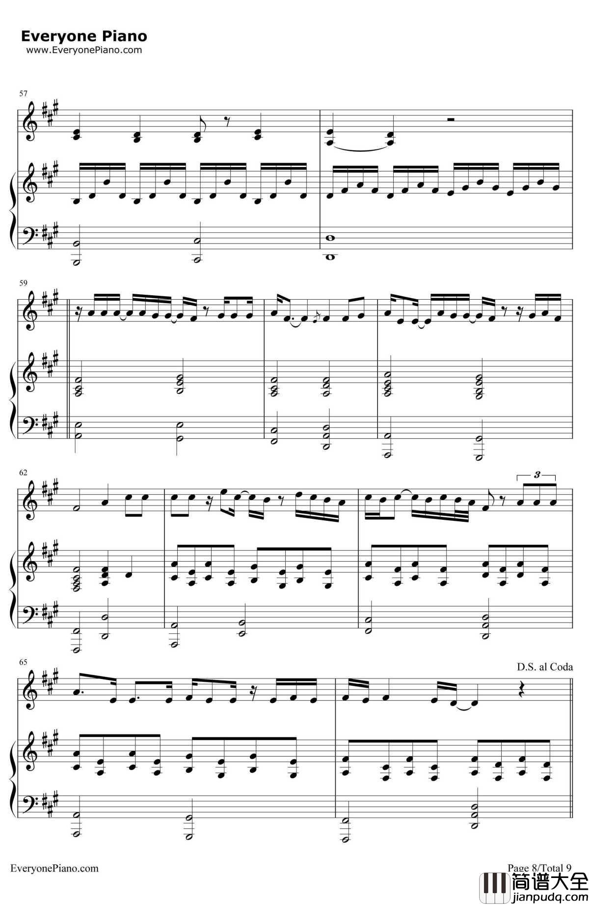 Some_one_Like_You原版钢琴谱_Adele