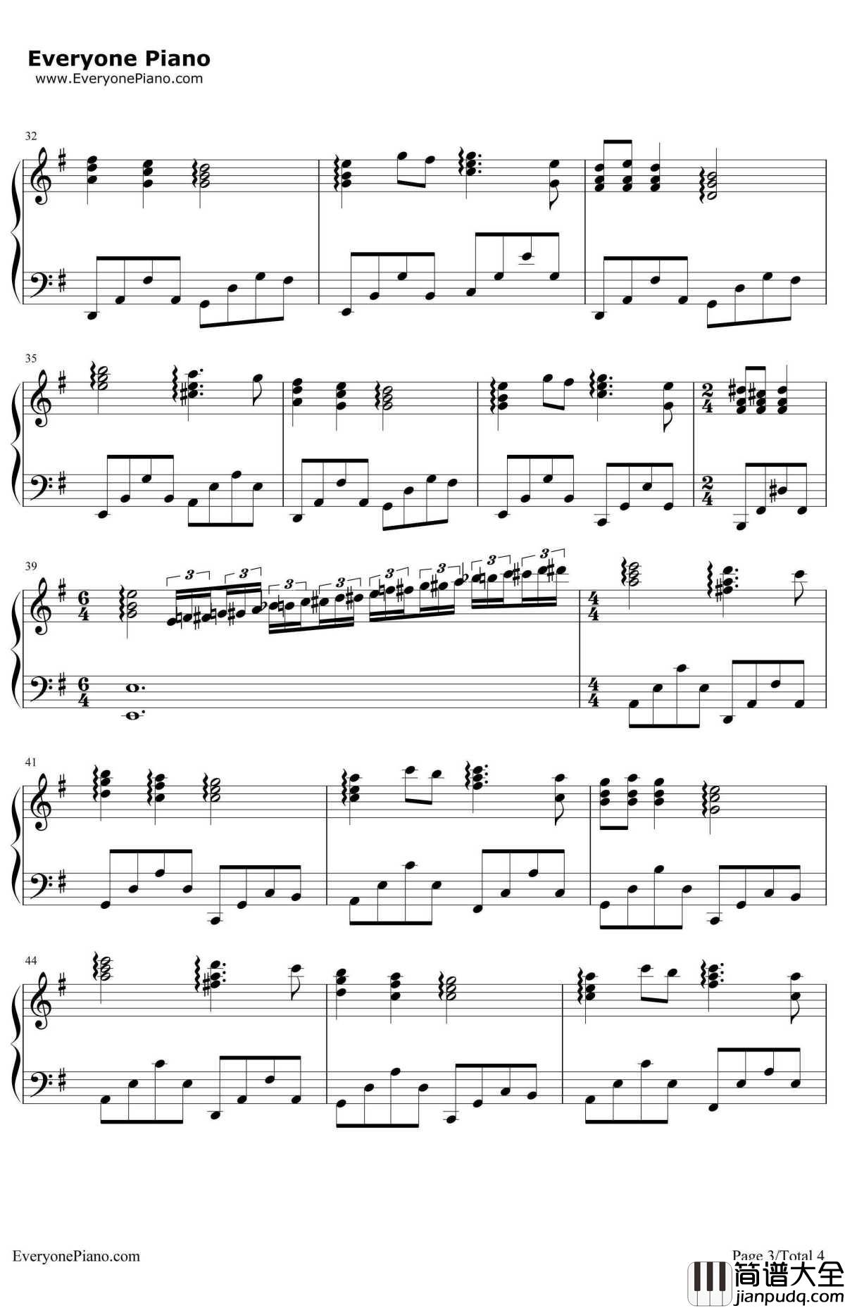 蓝色的爱钢琴谱_理查德·克莱德曼RichardClayderman_LoveIsBlue