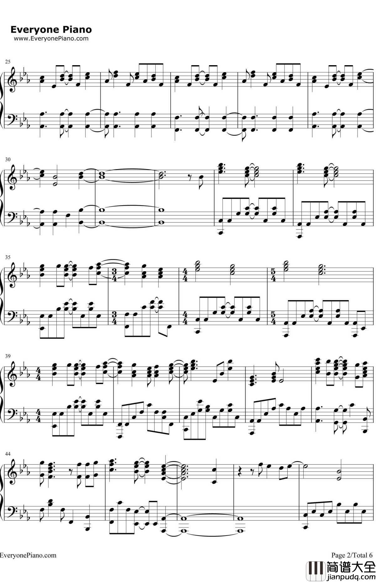 Turning_Tables钢琴谱_Adele