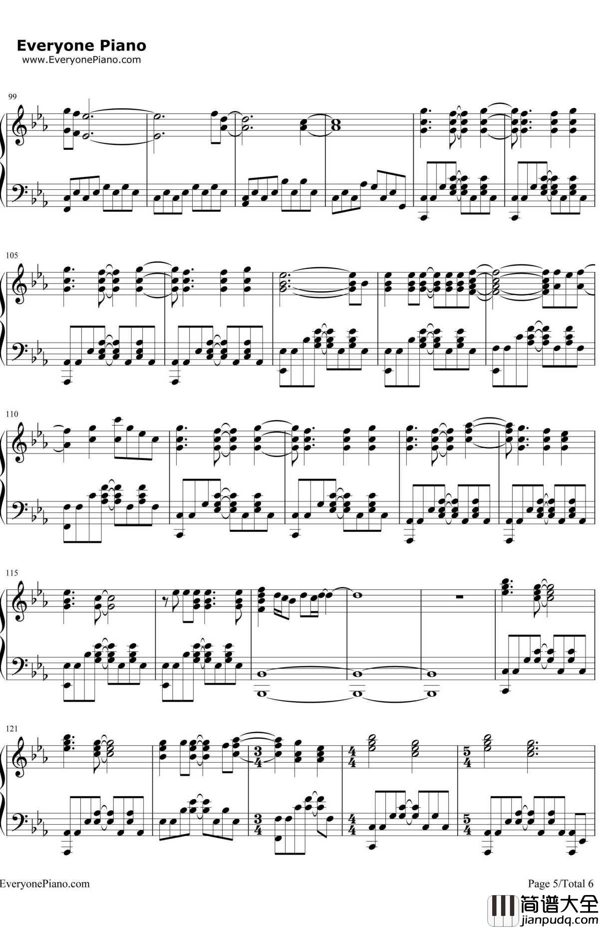 Turning_Tables钢琴谱_Adele