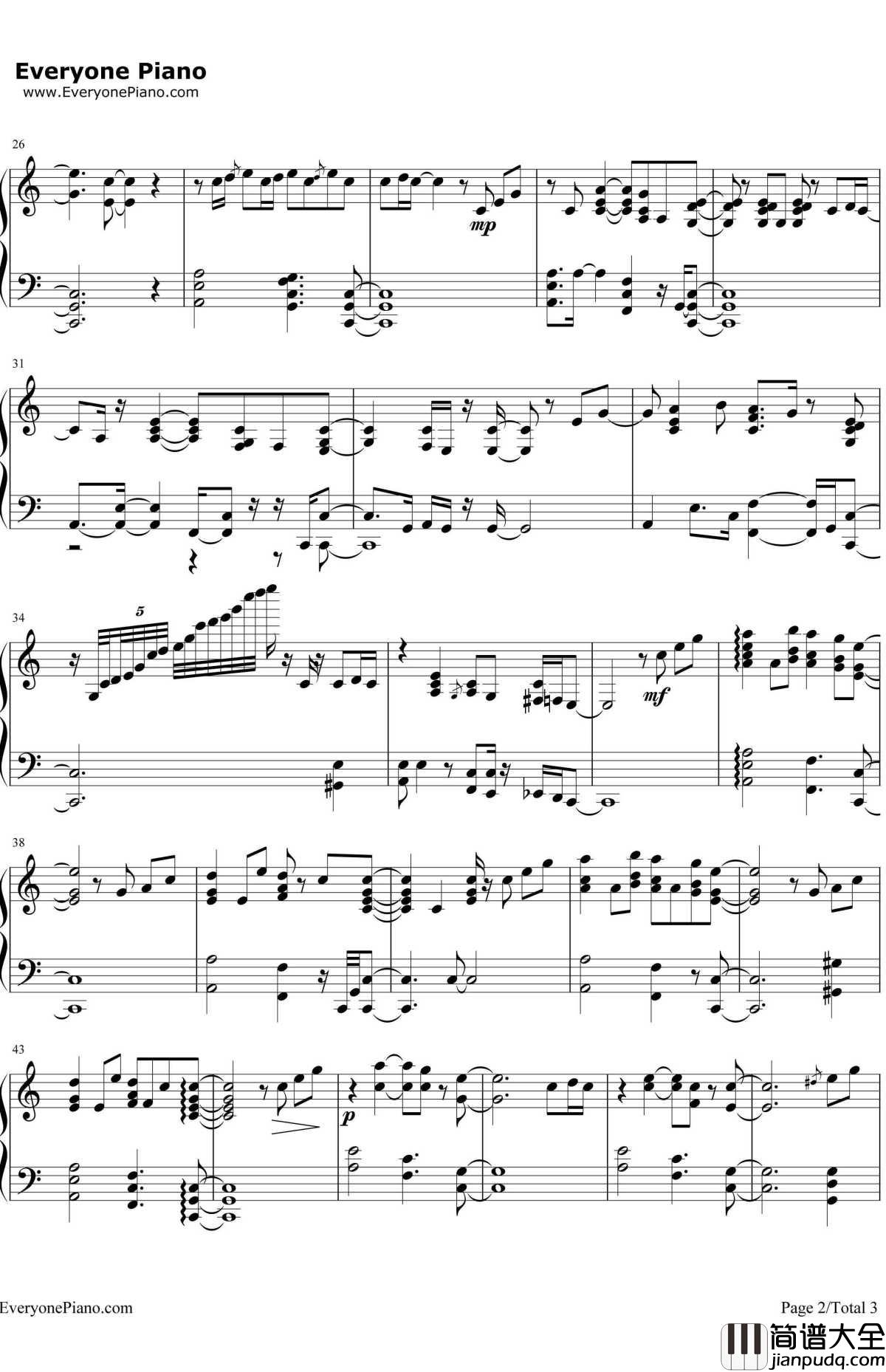 Staywith_Me完全版钢琴谱_SamSmith