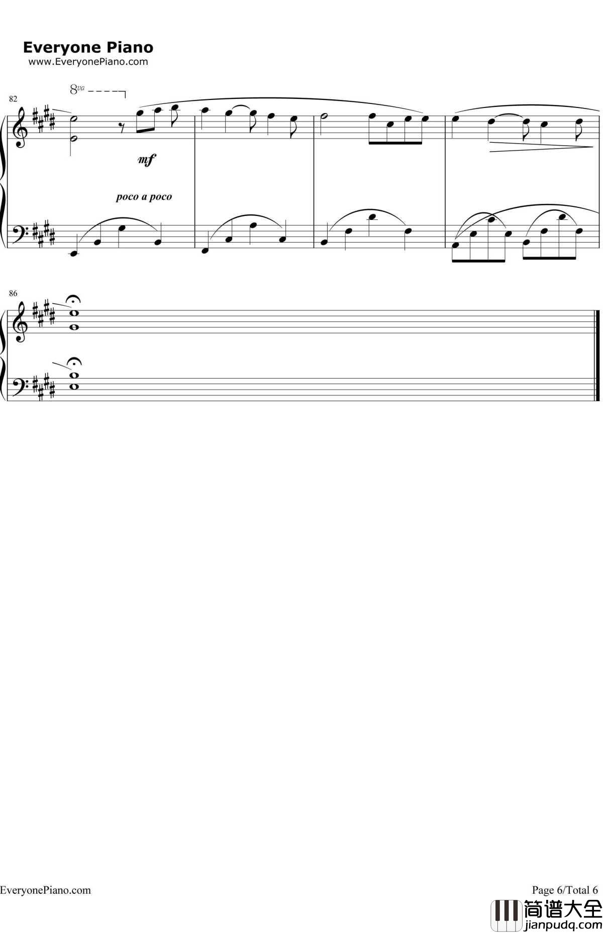 午后的出发钢琴谱_理查德.克莱德曼_午后的旅行