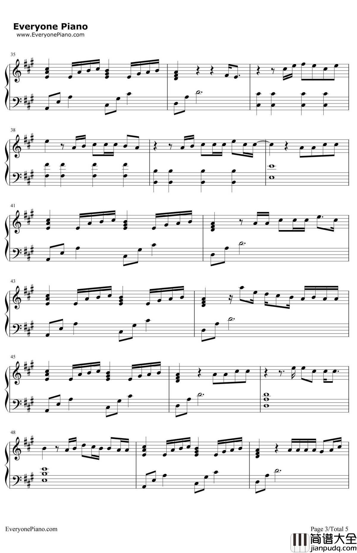 How_Would_You_Feel(Paean)钢琴谱_EdSheeran