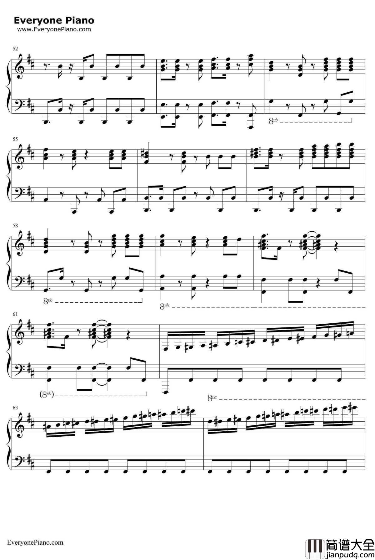 神曲钢琴谱_朴载相PSY_江南style_GangnamStyle