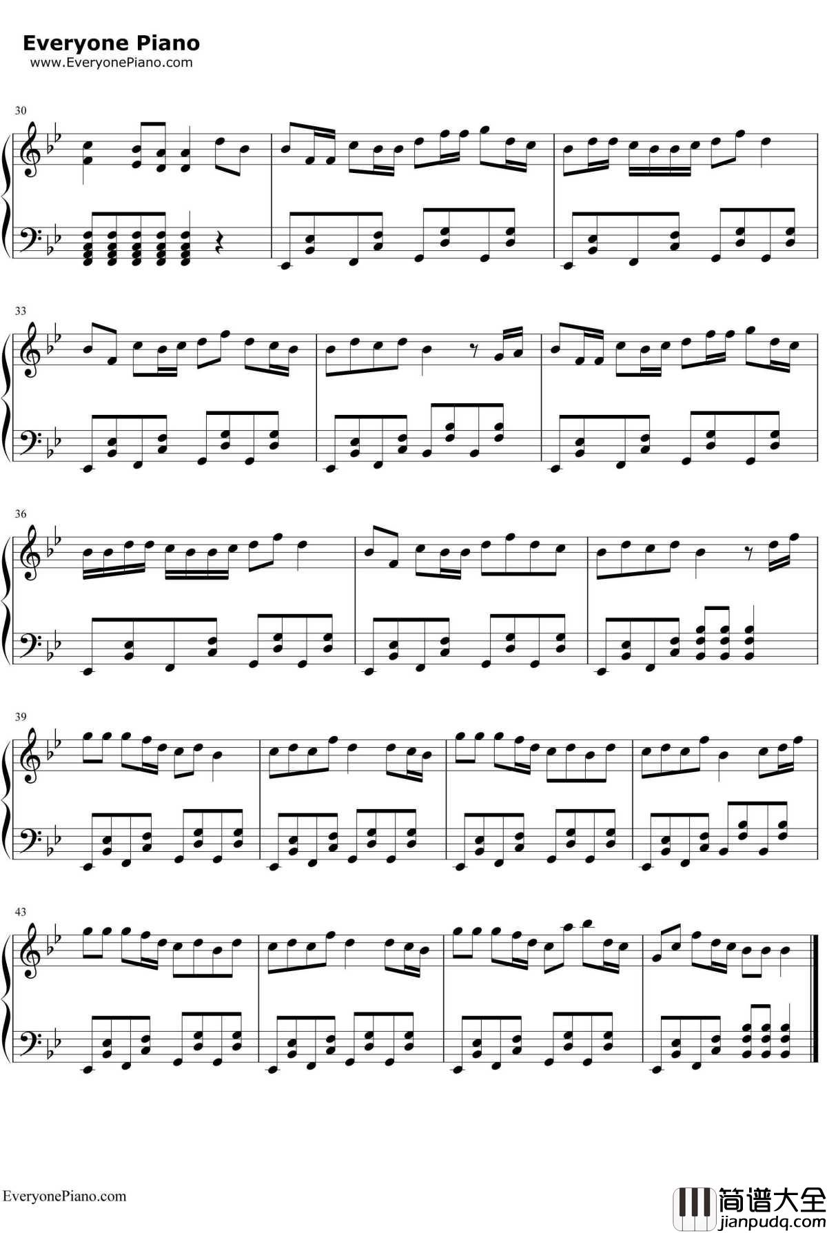 ウミユリ海底譚钢琴谱_初音ミク