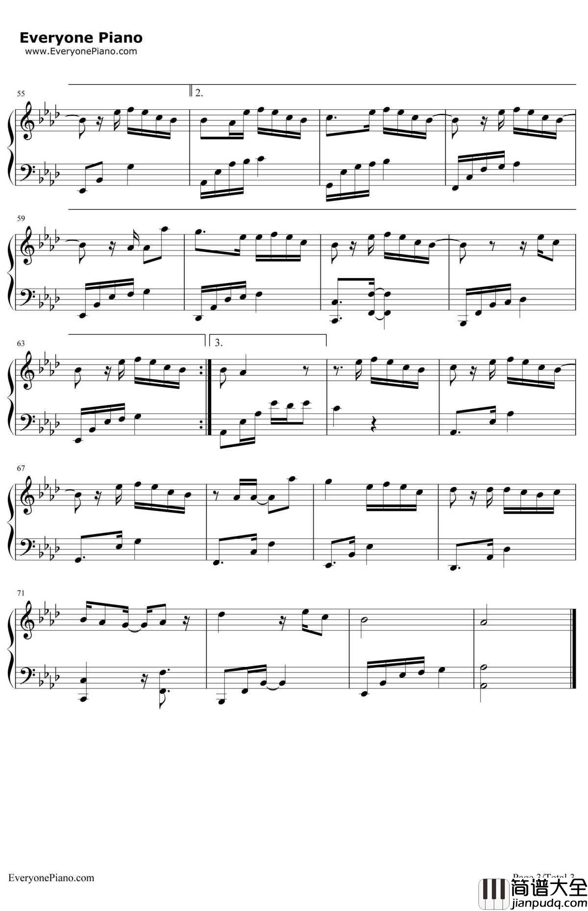 回忆那么伤钢琴谱_孙子涵__花间提壶方大厨_片尾曲