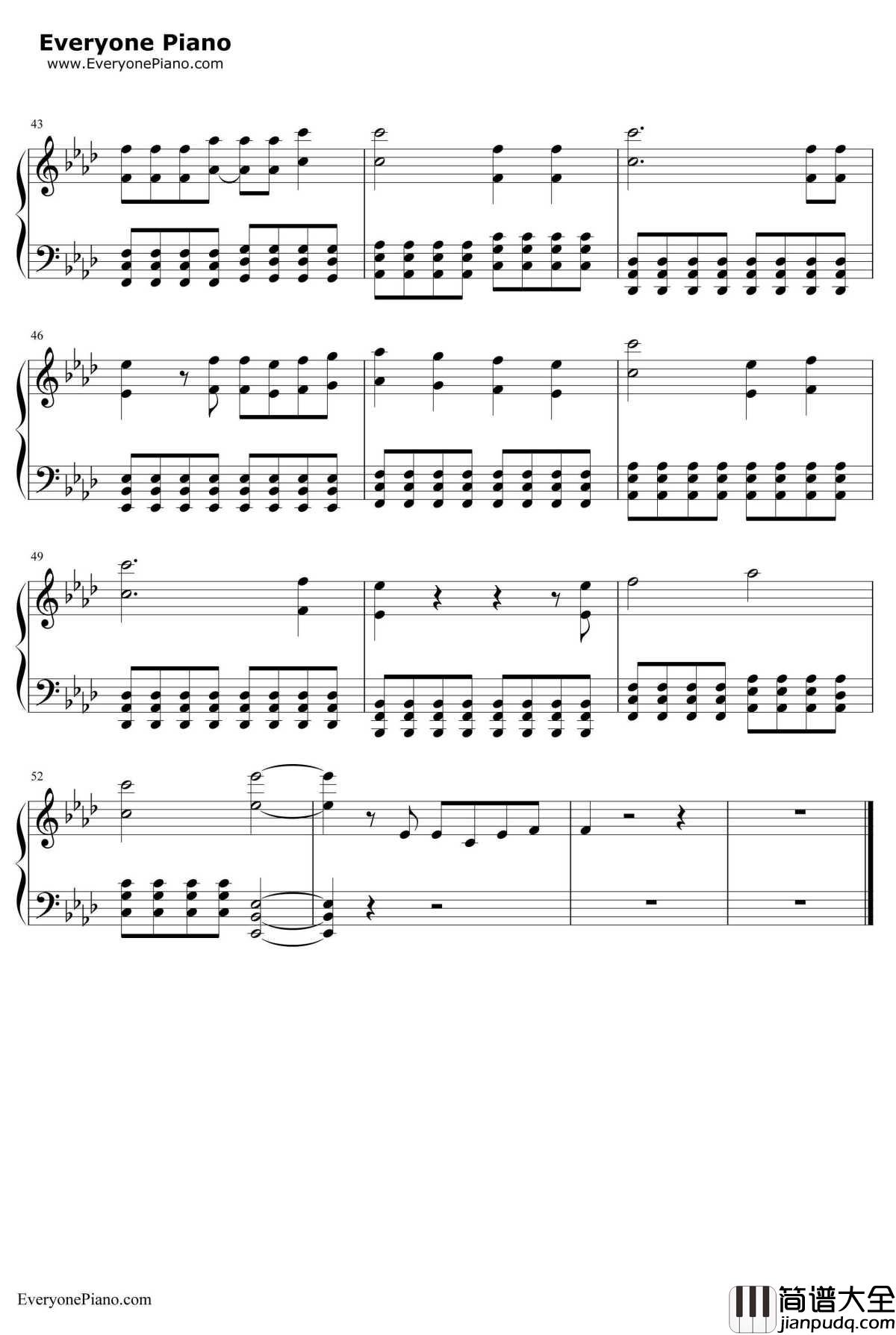 世界第一的公主殿下钢琴谱_初音ミク初音未来_WorldisMine