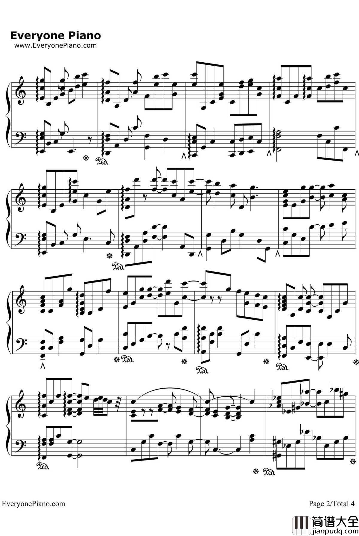 Serenity钢琴谱_RobertHaigCoxon