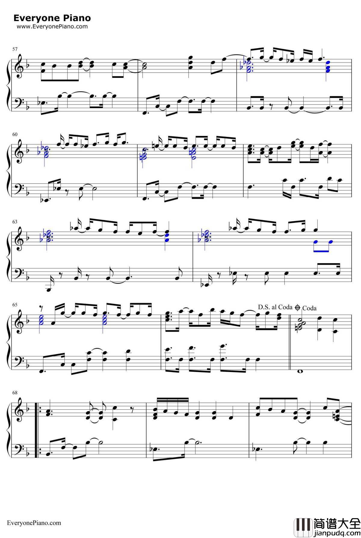 Ordinary_People钢琴谱_JohnLegend