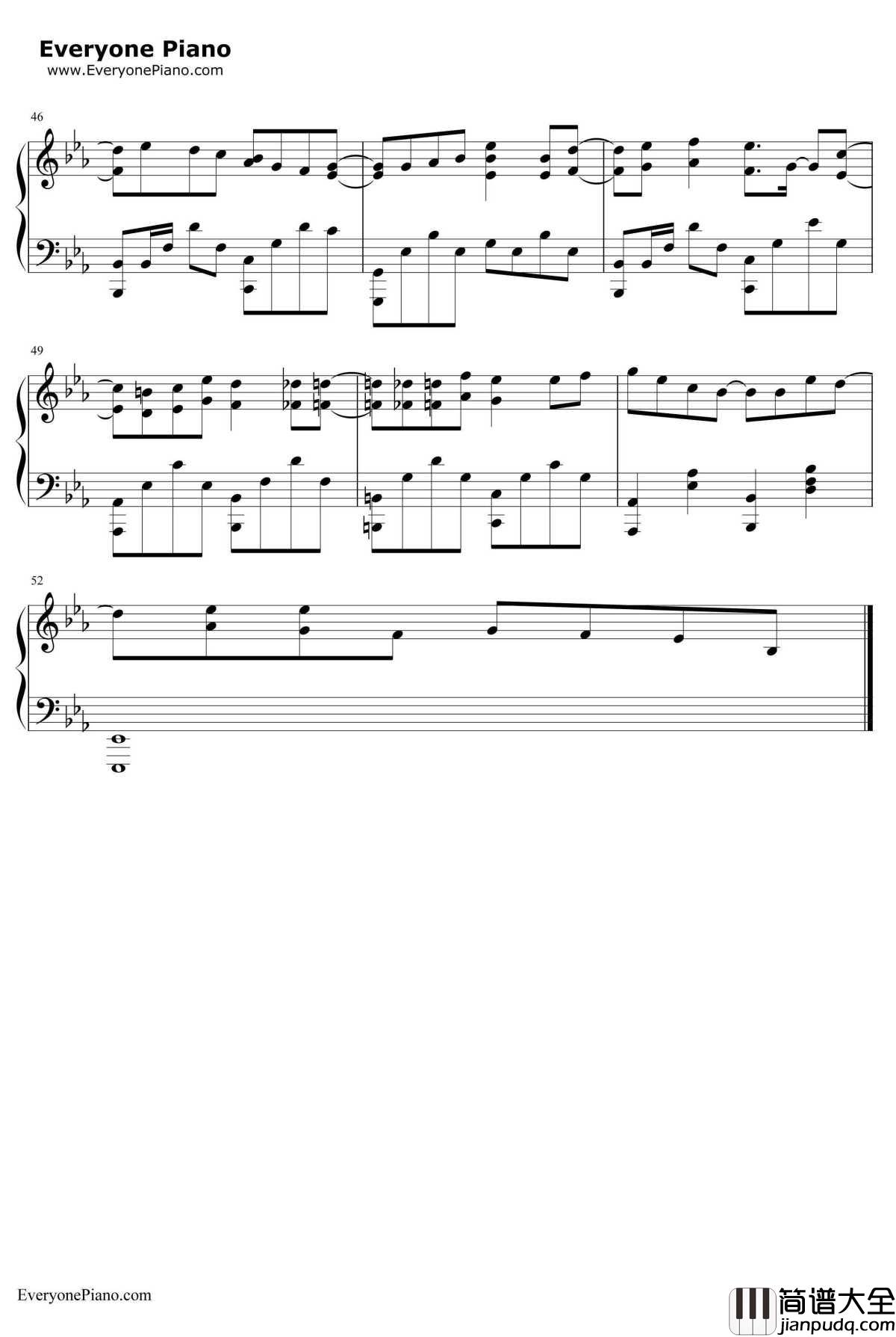 Ray钢琴谱_BumpofChicken&初音ミク_BumpofChickenand初音ミク