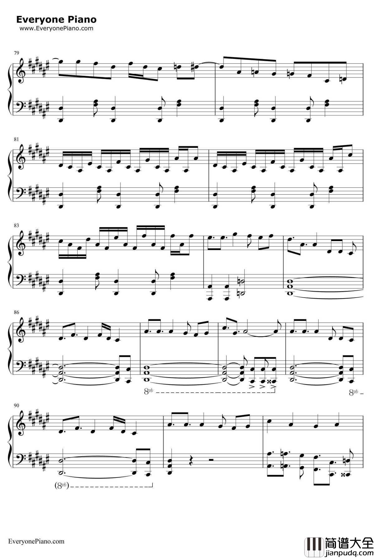 世界终结·舞厅钢琴谱_初音ミク巡音ルカ_ワールズエンド·ダンスホール