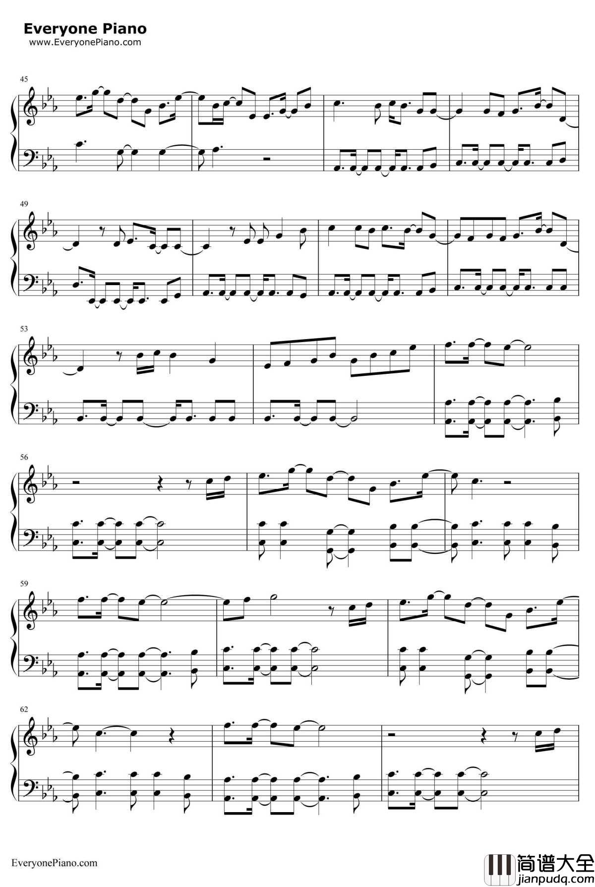 Symphony钢琴谱_CleanBanditZaraLarsson