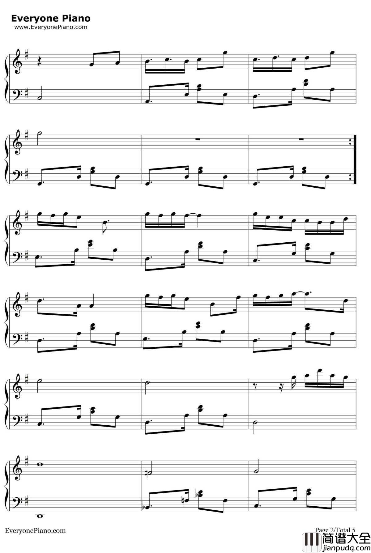 真的钢琴谱_孙燕姿