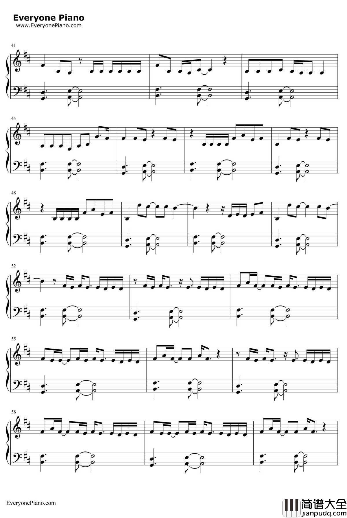 Free_Fall钢琴谱_Christopher