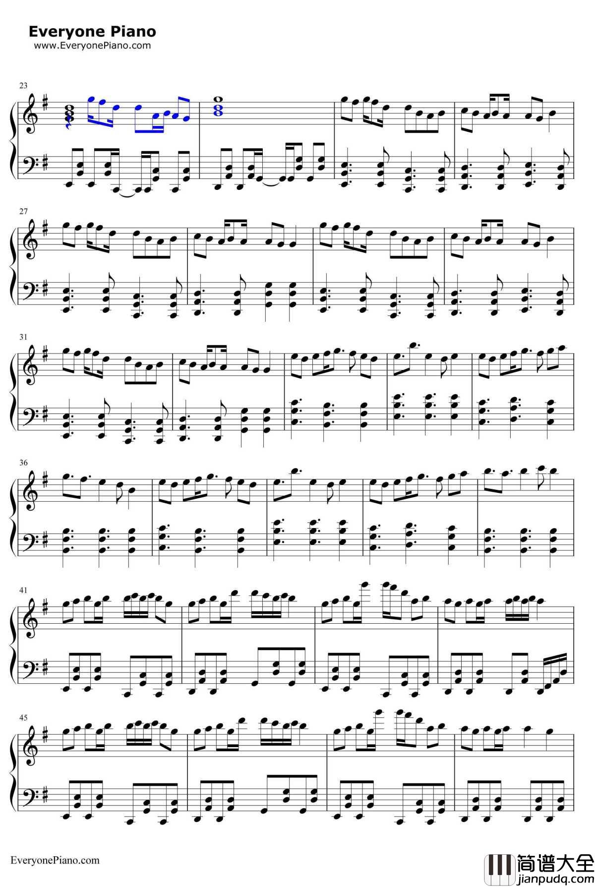 Black_Board钢琴谱_初音ミク初音未来