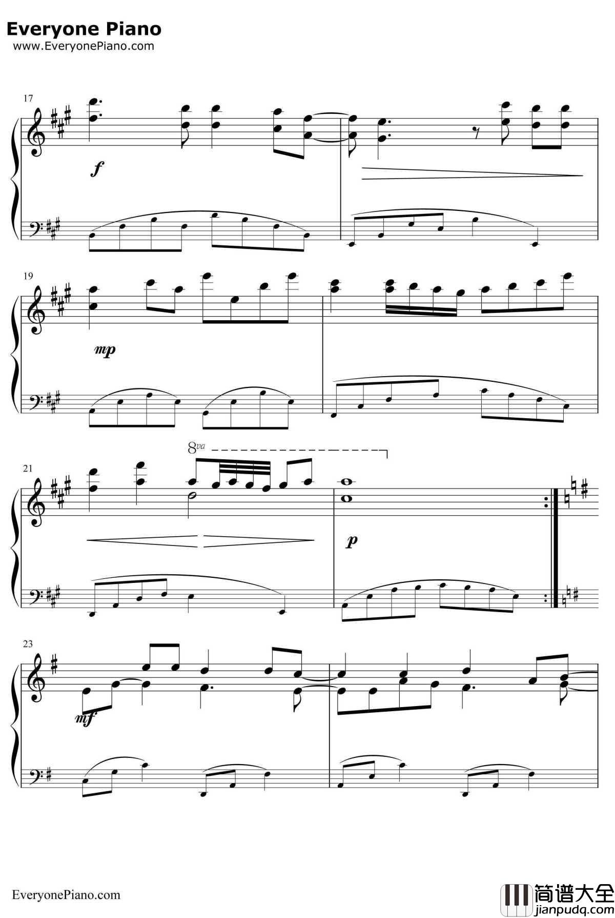 Tears_in_Heaven钢琴谱_EricClapton艾里克·克莱普顿_泪洒天堂_克莱普顿