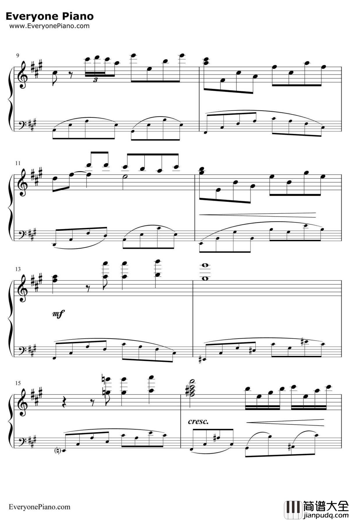 Tears_in_Heaven钢琴谱_EricClapton艾里克·克莱普顿_泪洒天堂_克莱普顿