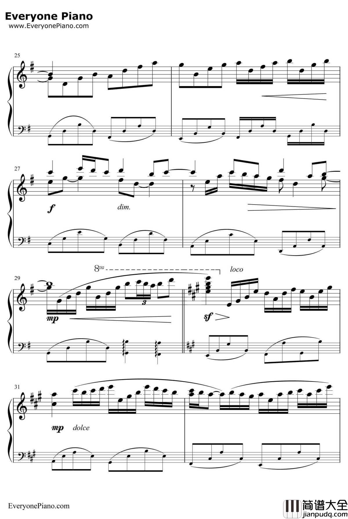 Tears_in_Heaven钢琴谱_EricClapton艾里克·克莱普顿_泪洒天堂_克莱普顿