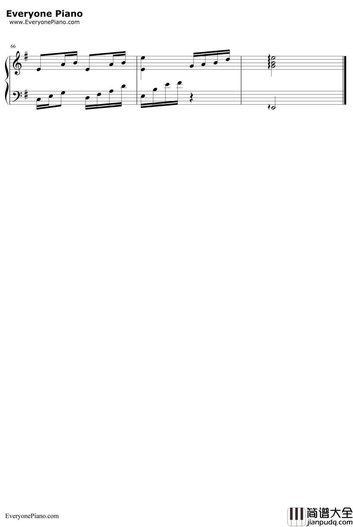 障月钢琴谱_满汉全席