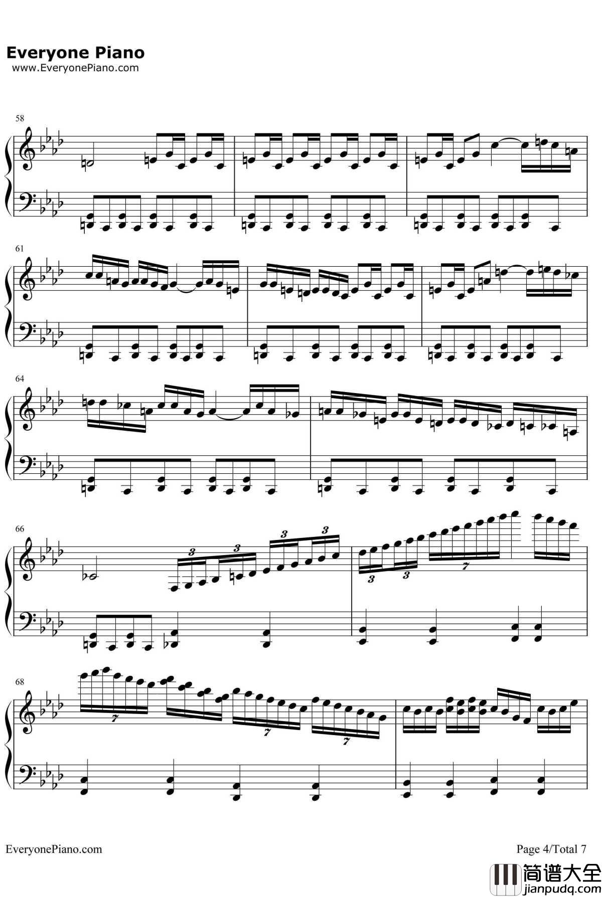 Asian_Dream_Song钢琴谱_久石让