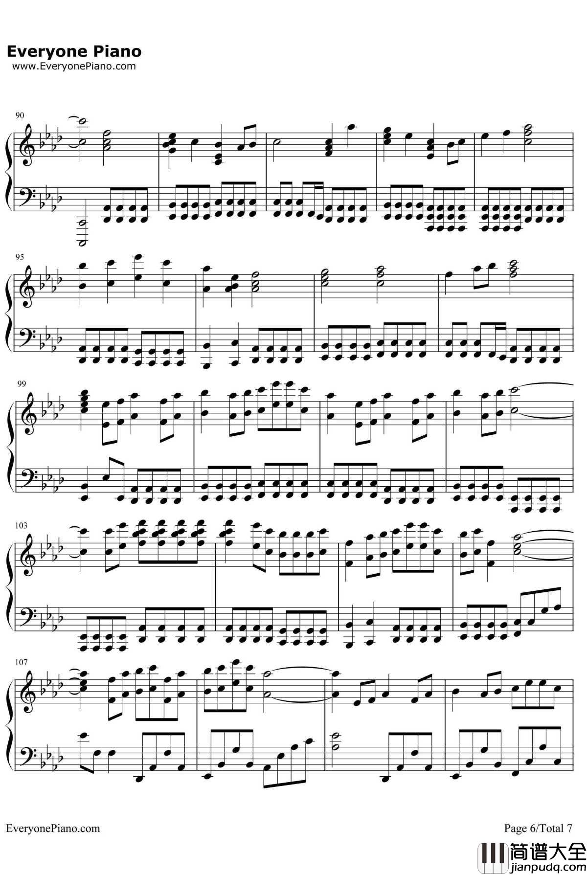 Asian_Dream_Song钢琴谱_久石让