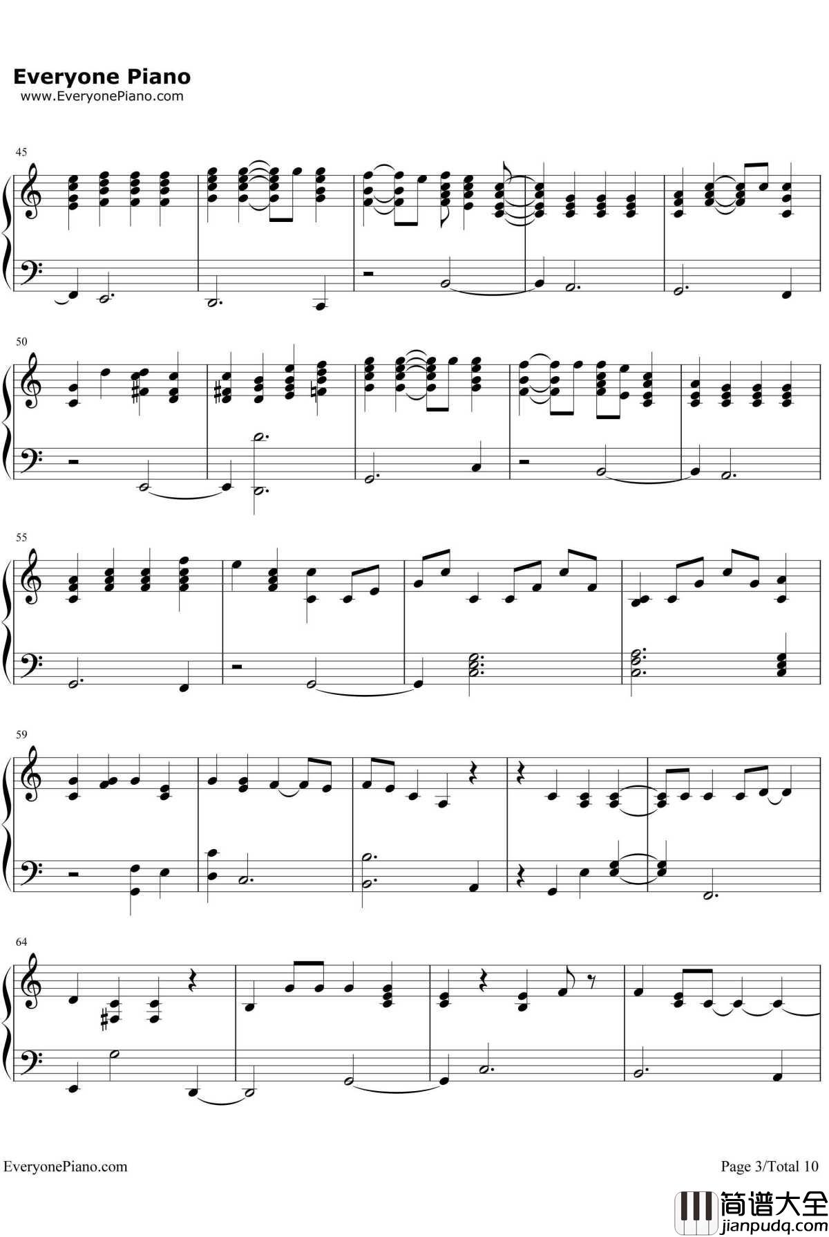 Piano_Man钢琴谱_BillyJoel