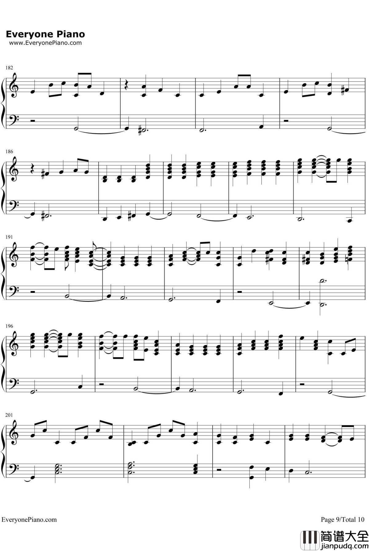 Piano_Man钢琴谱_BillyJoel