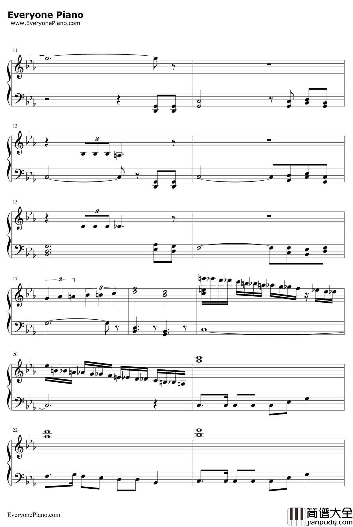 宇宙戦艦ヤマト钢琴谱_佐佐木功_宇宙戦艦ヤマトOP