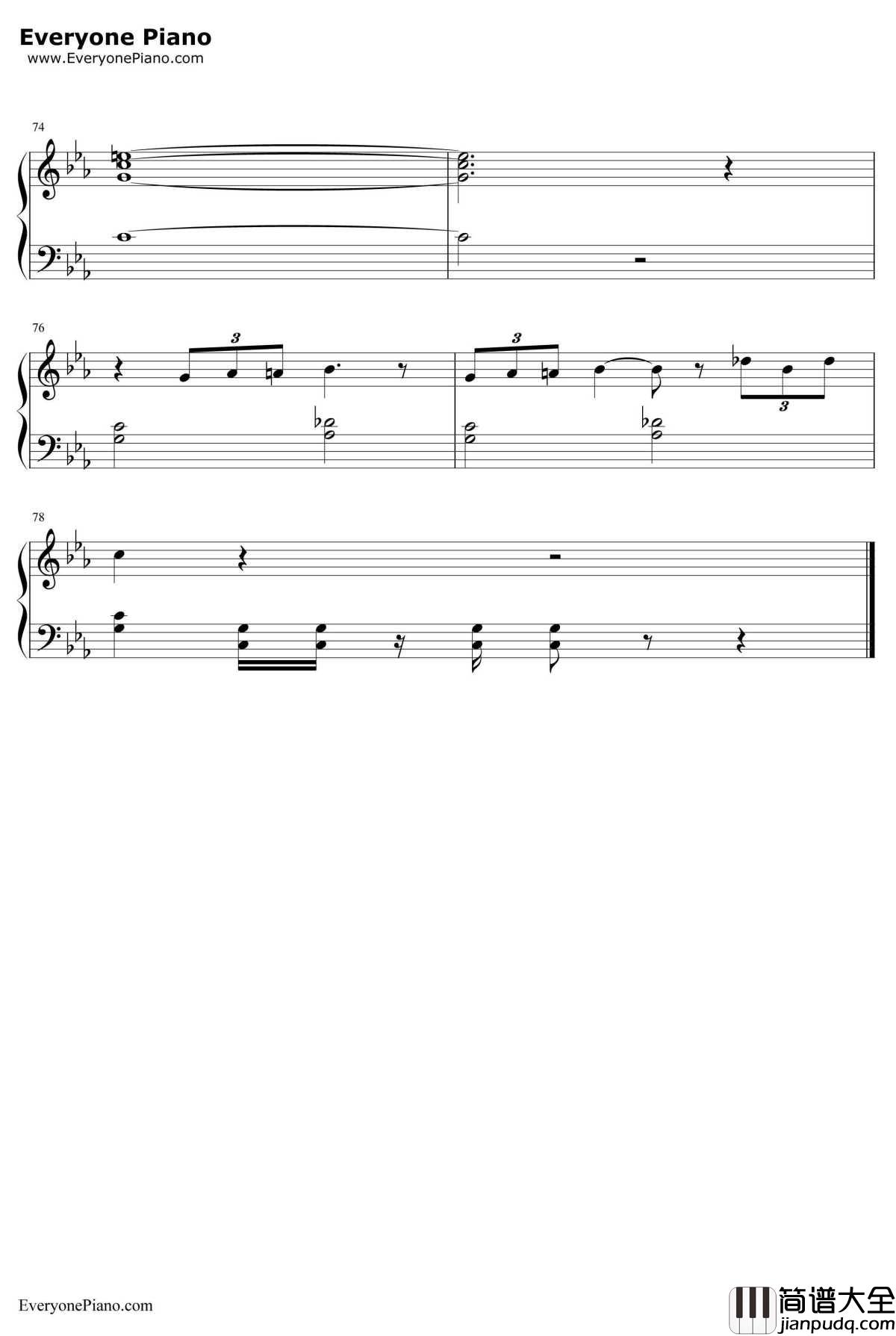 宇宙戦艦ヤマト钢琴谱_佐佐木功_宇宙戦艦ヤマトOP