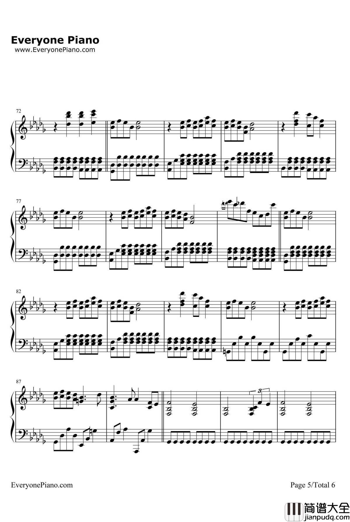 Forbidden_Colours钢琴谱_坂本龙一_MerryChristmasMr.Lawrence插曲