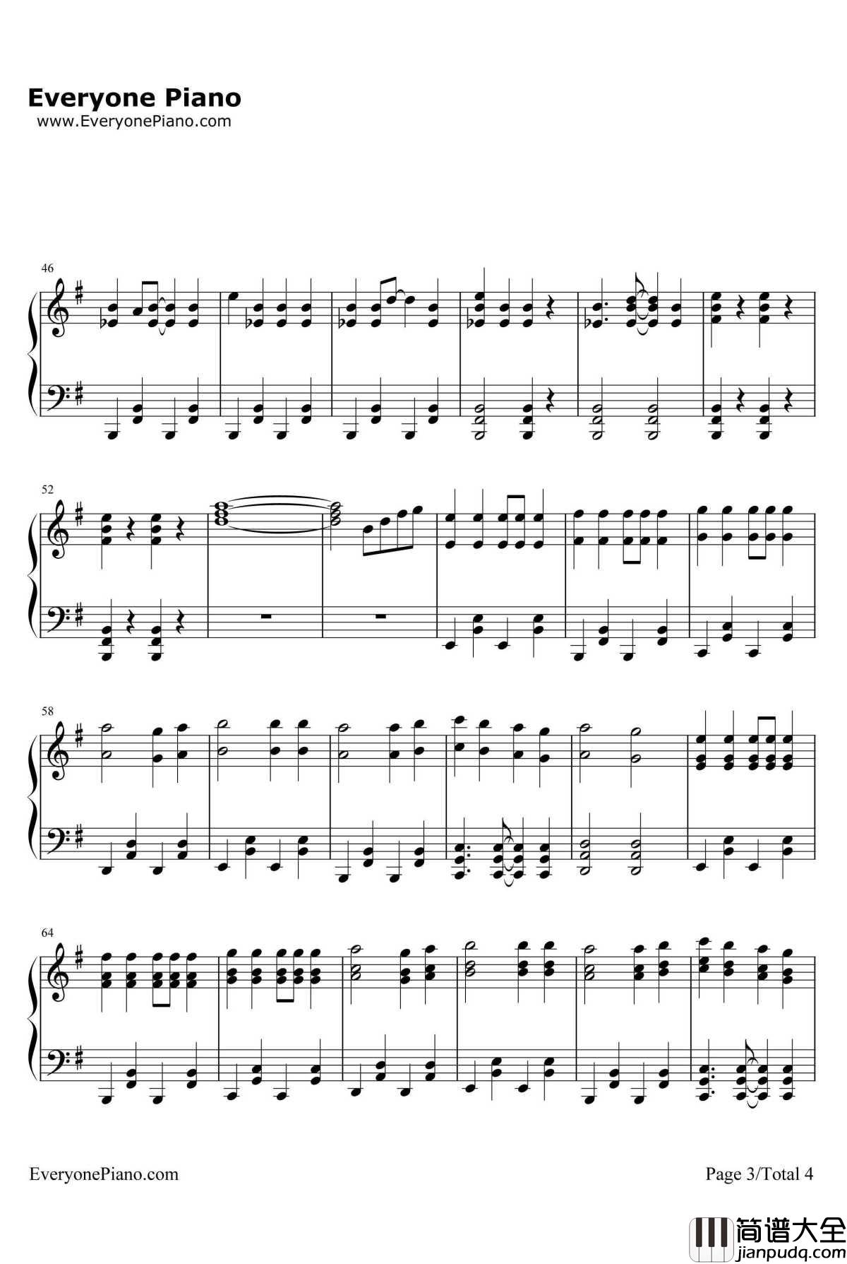 Los!_Los!_Los!钢琴谱_谭雅•提古雷查夫(CV:悠木碧)_幼女战记ED