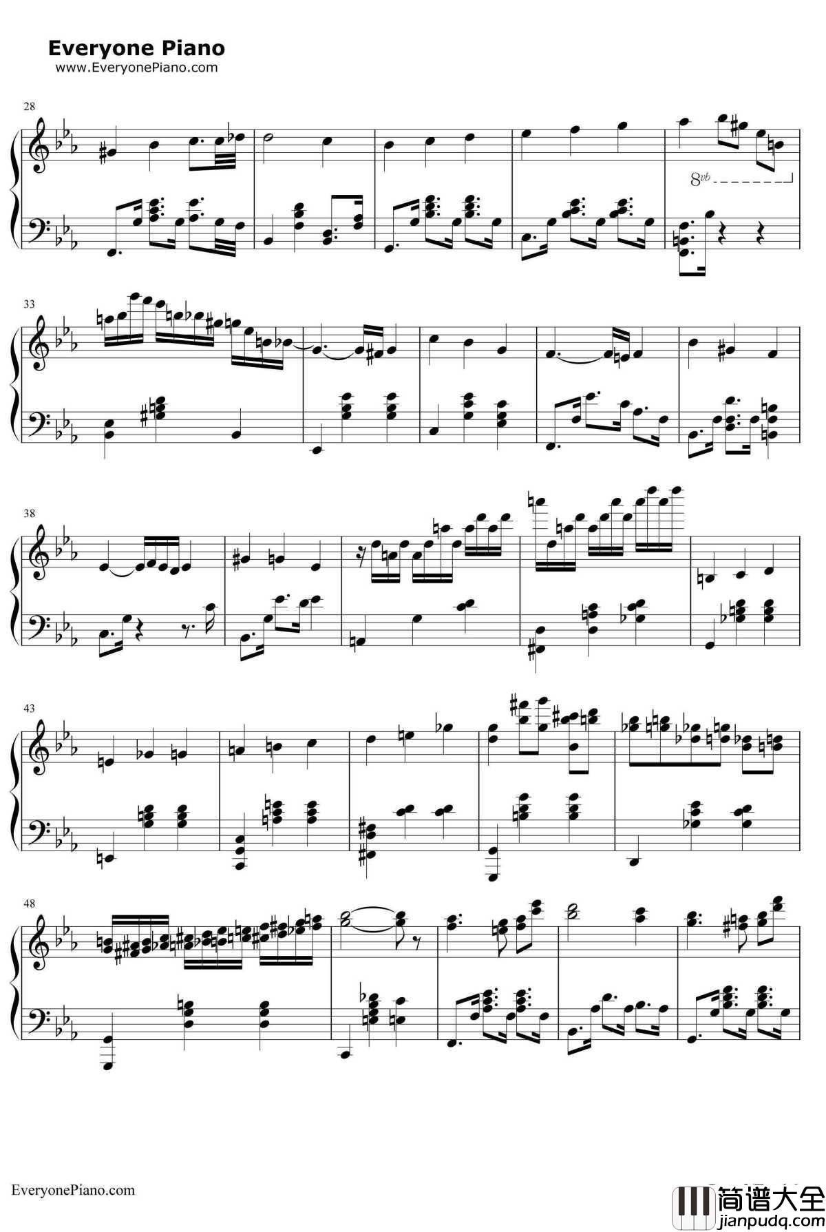 Magic_Waltz钢琴谱_AmedeoTommasi_海上钢琴师