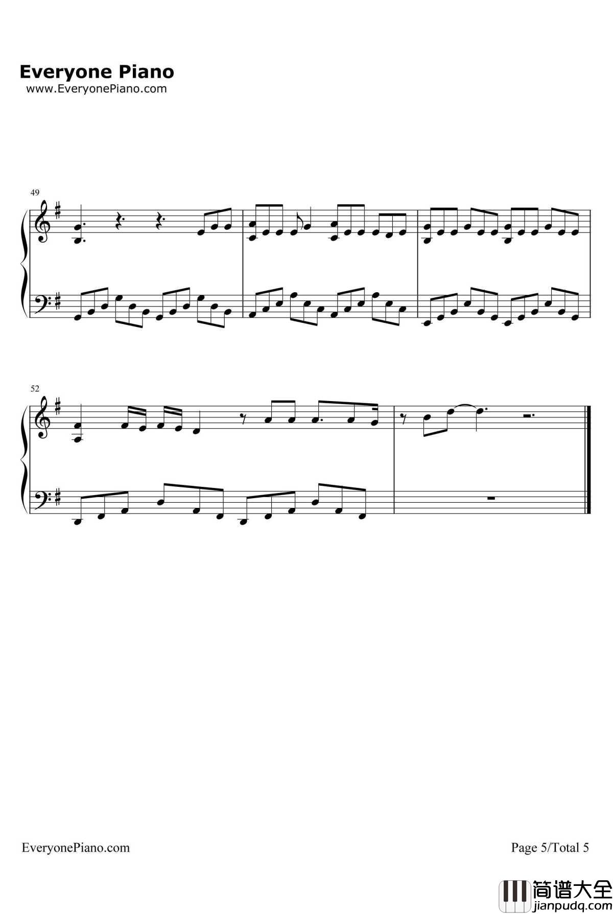 Love_on_the_Brain钢琴谱_Rihanna