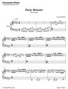 Party_Monster钢琴谱_TheWeeknd_吉他谱_钢琴谱_简谱