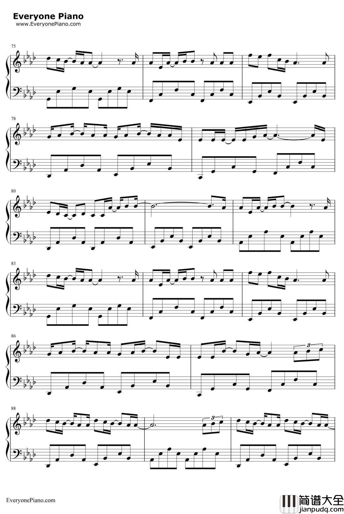 彼此的未来钢琴谱_SNH48