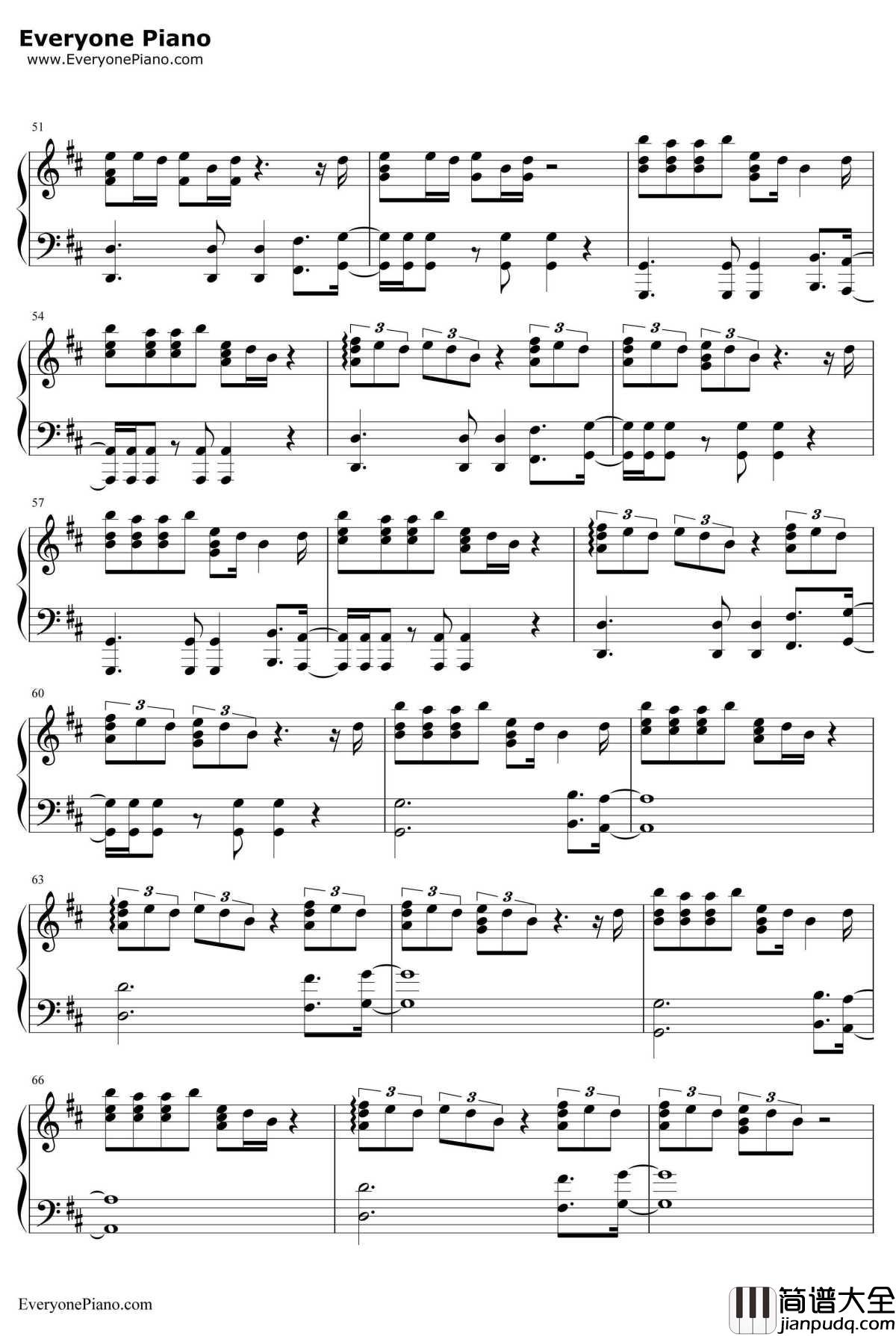 Sexual钢琴谱_Neikedft.Dyo