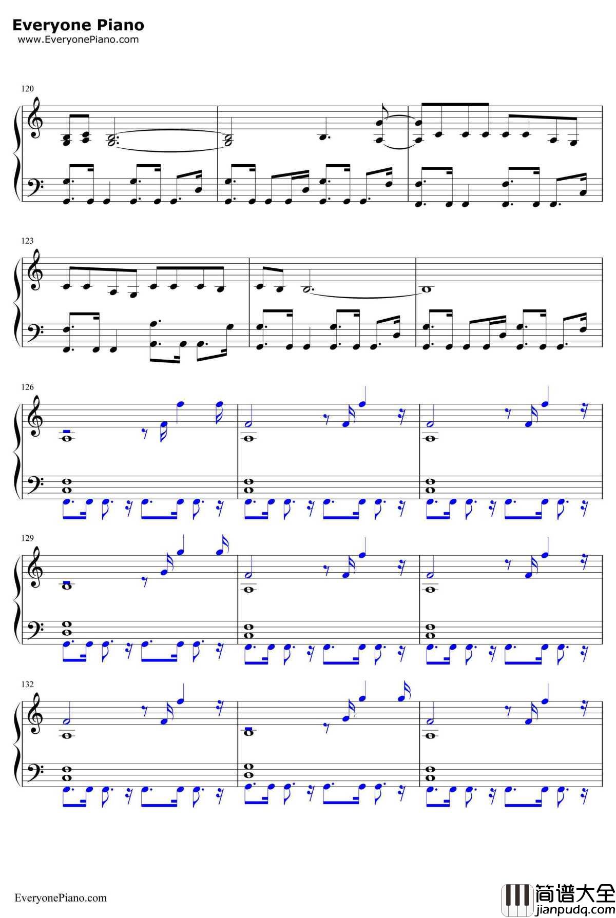 Some_body_Else钢琴谱_The1975