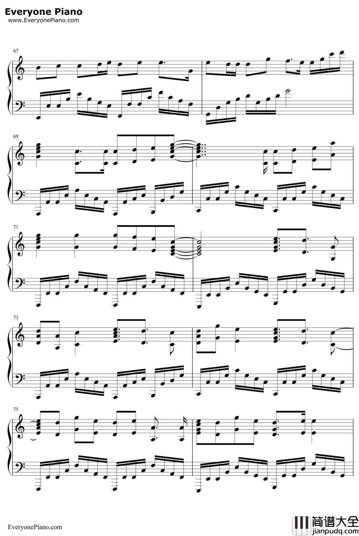 季节は次々死んでいく钢琴谱_amazarashi_东京喰种√A片尾曲