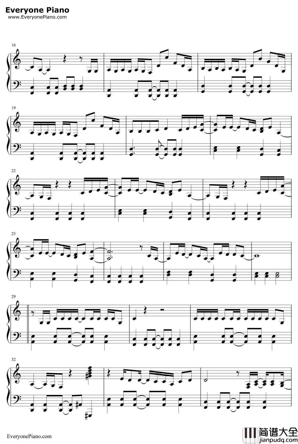 Make_Me(Cry)钢琴谱_NoahCyrus