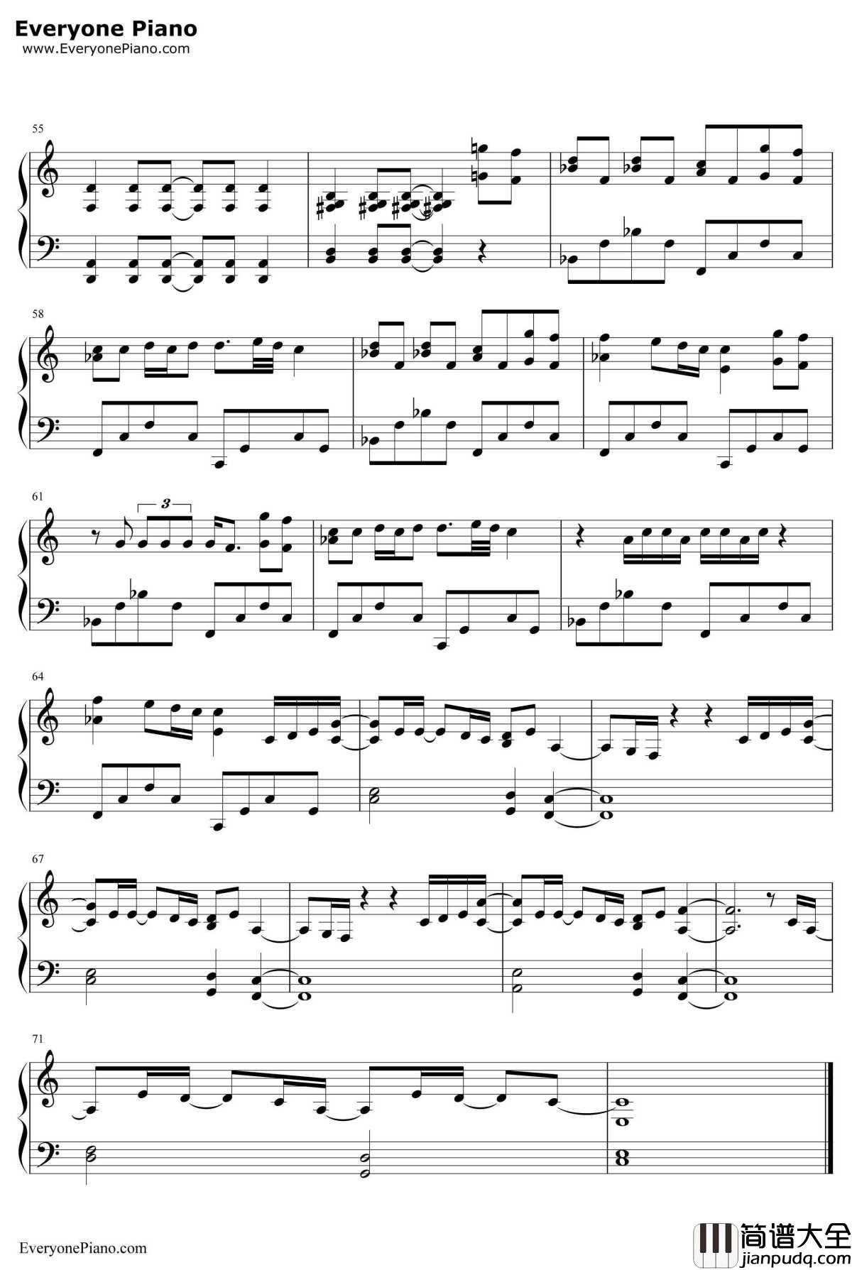 Make_Me(Cry)钢琴谱_NoahCyrus