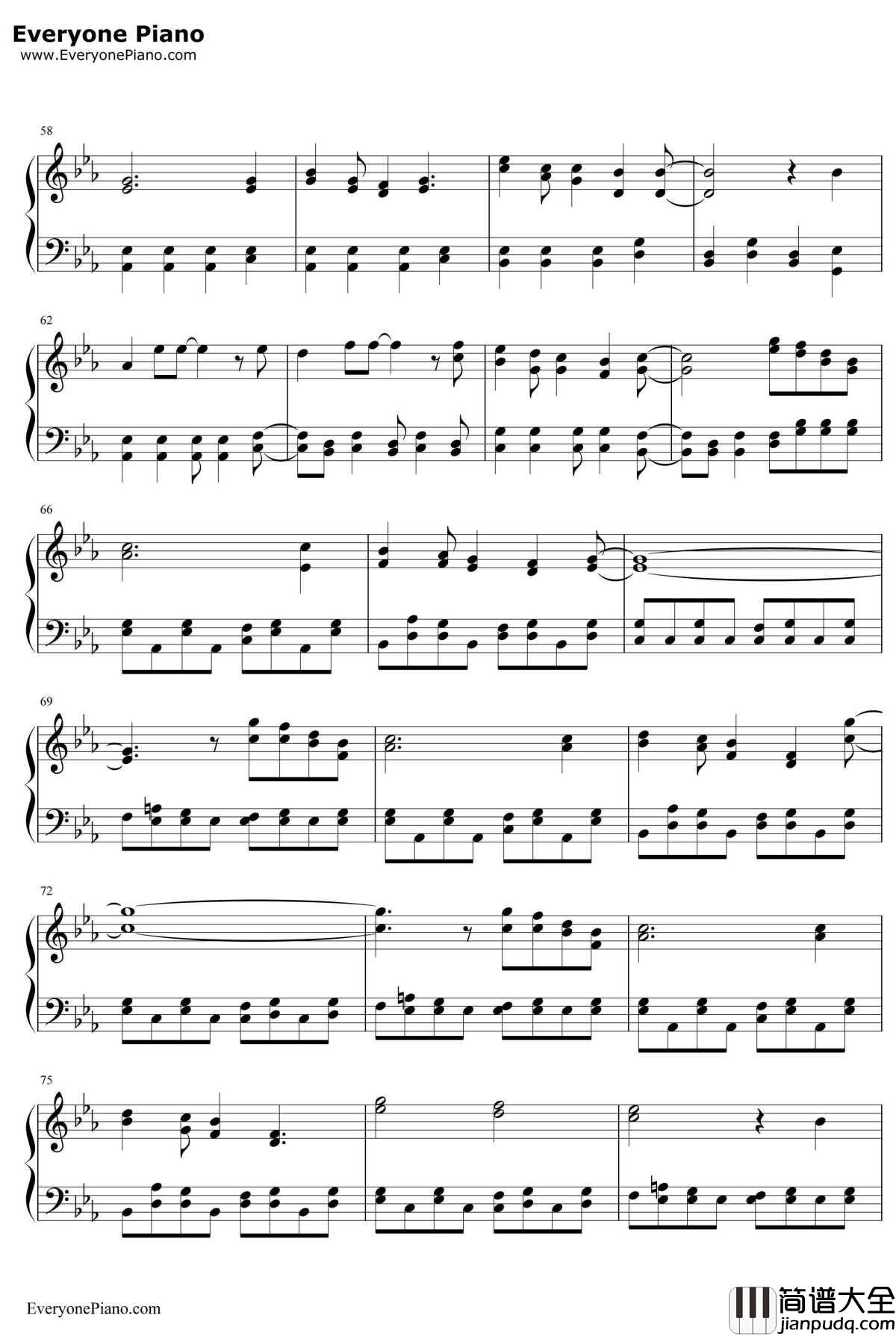 Episode.0钢琴谱_mathru_kanimisoP