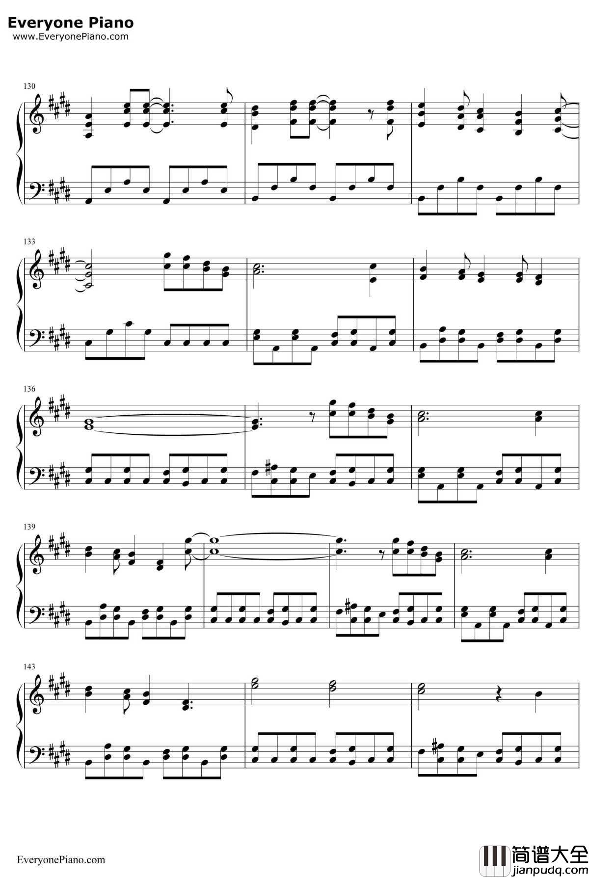 Episode.0钢琴谱_mathru_kanimisoP