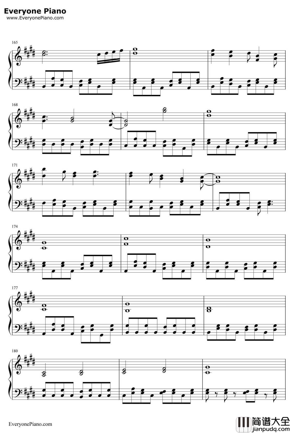 Episode.0钢琴谱_mathru_kanimisoP