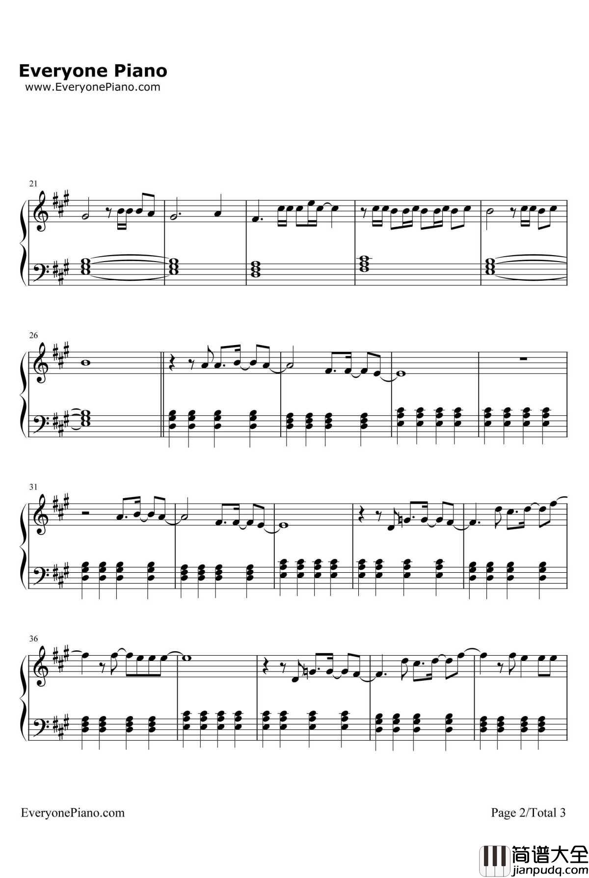 Green_Light钢琴谱_Lorde