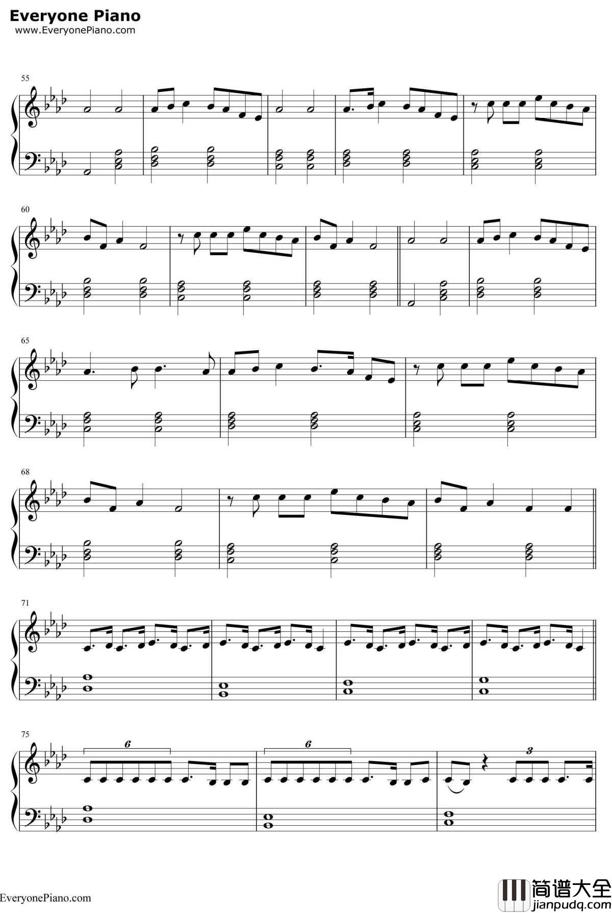 Don't_Leave钢琴谱_SnakehipsMØ