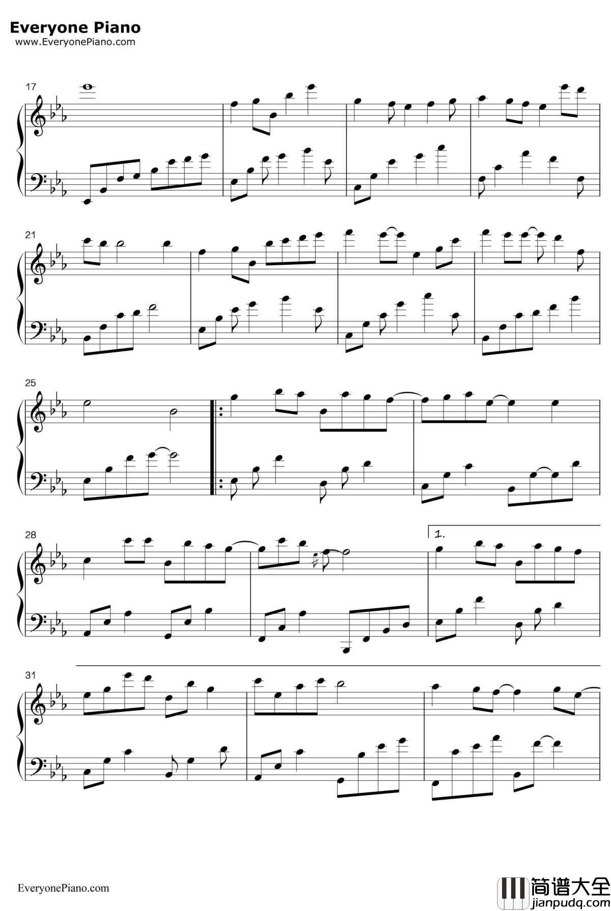 The_World_Is_Asleep钢琴谱_TheWorldIsAsleep