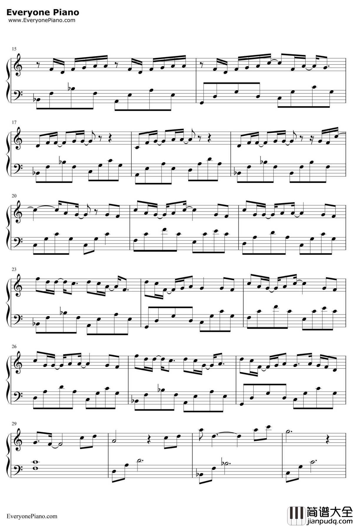 离骚钢琴谱_易烊千玺_思美人片尾曲