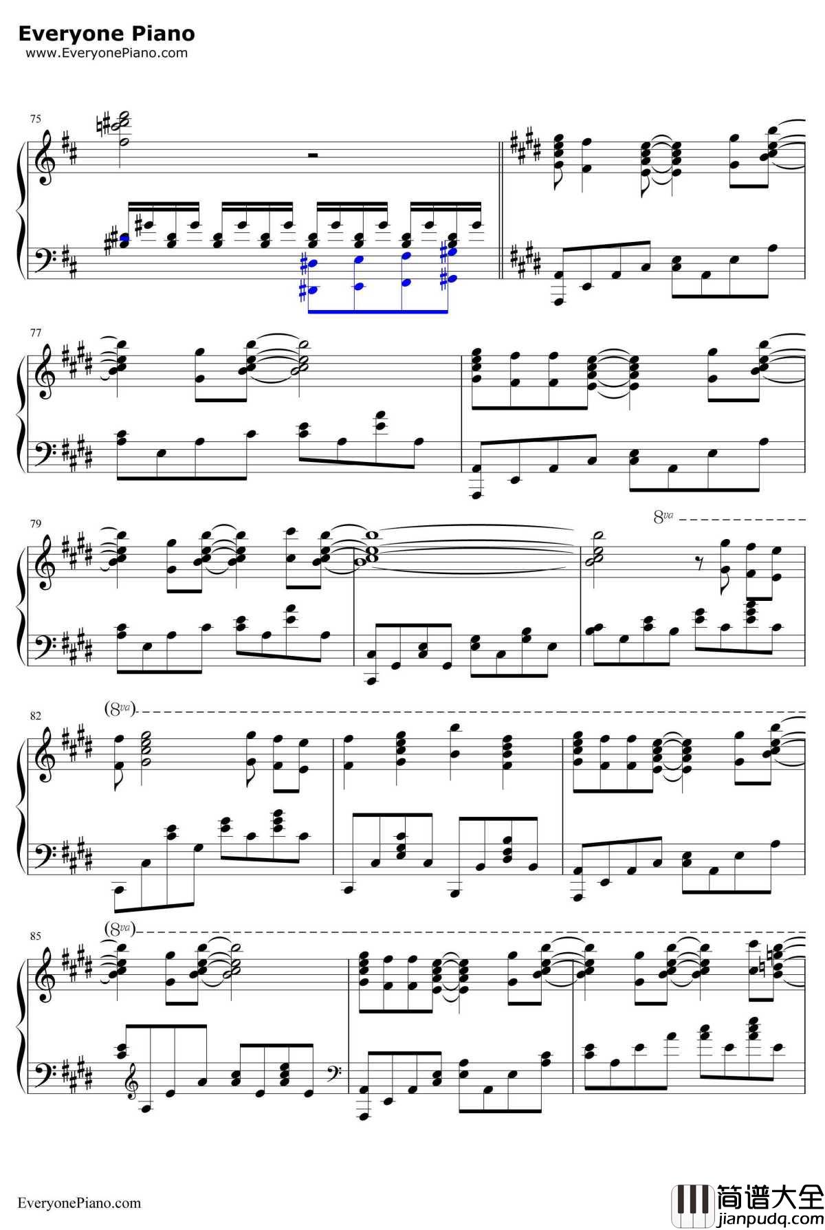 My_Sou_lYour_Beats钢琴谱_Lia_AngelBeatsOP