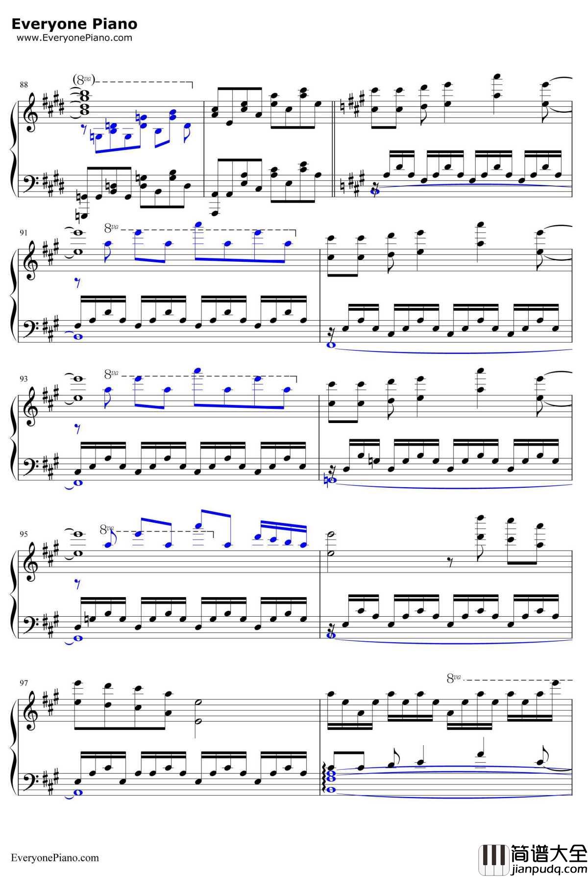 My_Sou_lYour_Beats钢琴谱_Lia_AngelBeatsOP